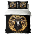 Aries Mighty Golden Ram Duvet Cover Bedding Set