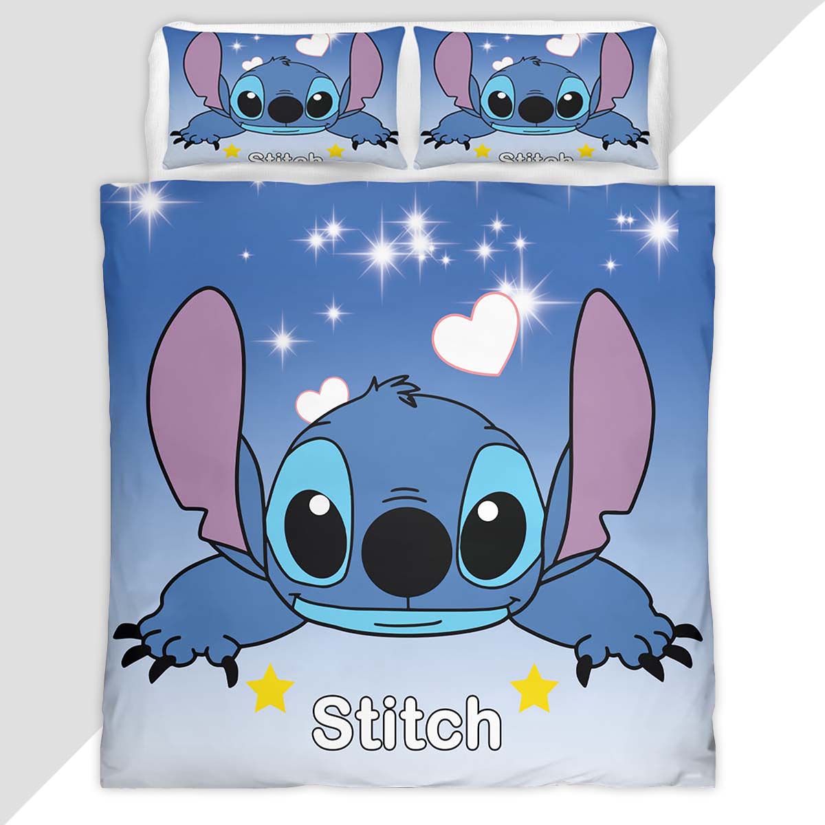 Disney Stitch 69 Duvet Cover - Lilo and Stitch Bedding Set