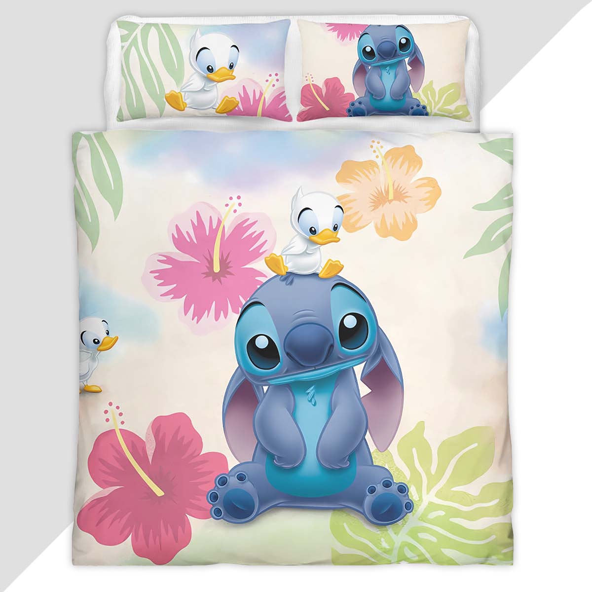 Disney Stitch 70 Duvet Cover - Lilo and Stitch Bedding Set