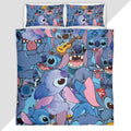 Disney Stitch Character 3 Duvet Cover - Lilo and Stitch Bedding Set