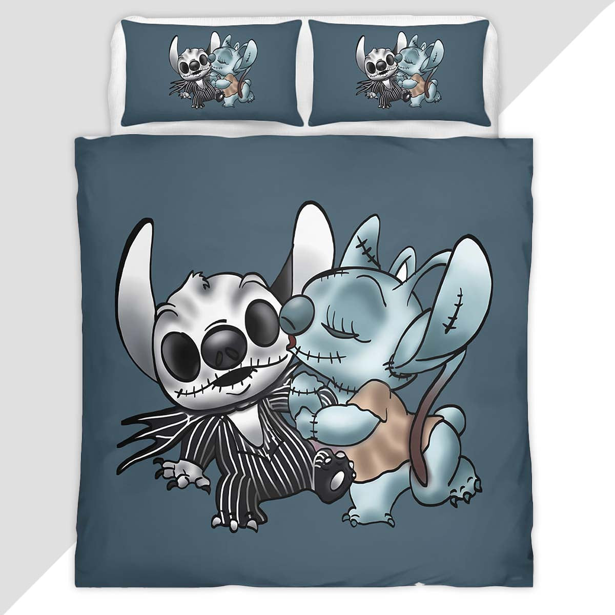 Disney Stitch and Angel 14 Duvet Cover - Lilo and Stitch Bedding Set