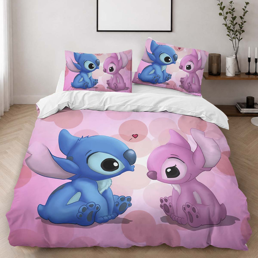 Disney Stitch and Angel 16 Duvet Cover - Lilo and Stitch Bedding Set 2