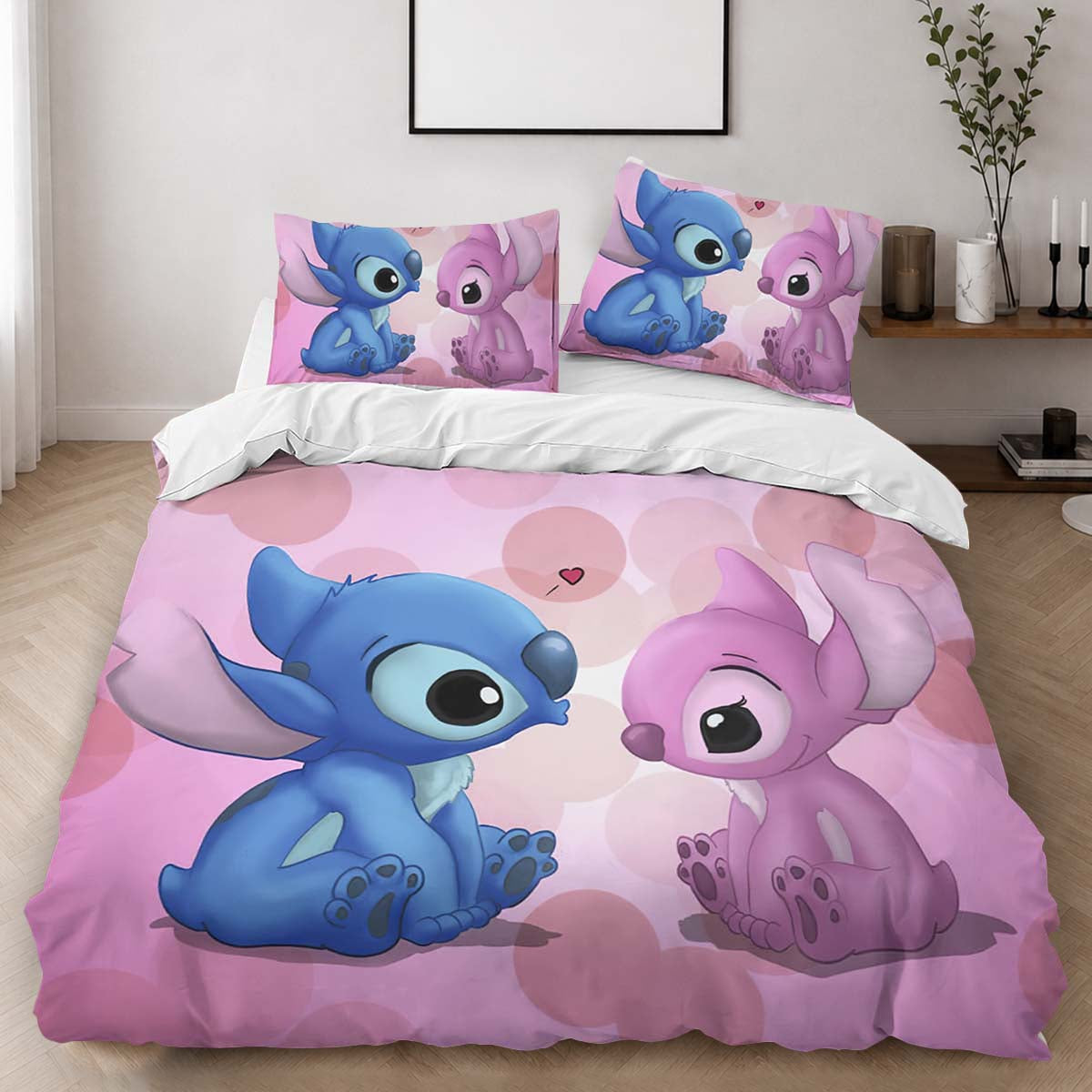 Disney Stitch and Angel 16 Duvet Cover - Lilo and Stitch Bedding Set 2