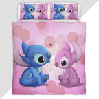 Disney Stitch and Angel 16 Duvet Cover - Lilo and Stitch Bedding Set