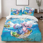 Disney Stitch and Angel 17 Duvet Cover - Lilo and Stitch Bedding Set 2