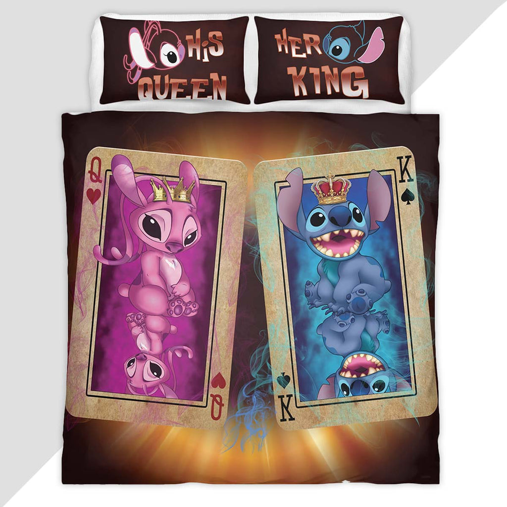 Disney Stitch and Angel 21 Duvet Cover - Lilo and Stitch Bedding Set