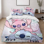 Disney Stitch and Angel 3 Duvet Cover - Lilo and Stitch Bedding Set 2