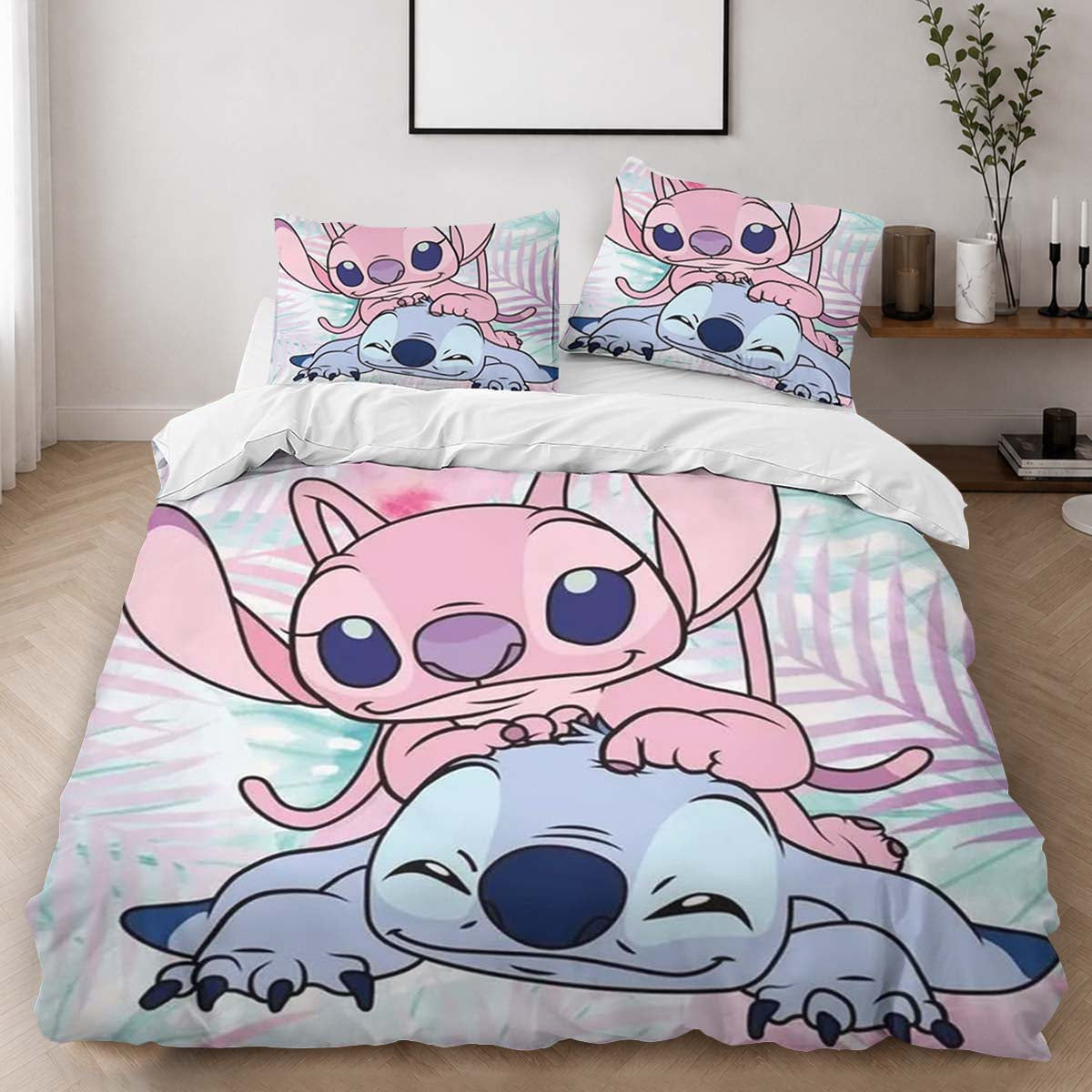 Disney Stitch and Angel 3 Duvet Cover - Lilo and Stitch Bedding Set 2