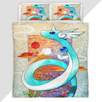 Dragonair Pokemon Duvet Cover - Pokemon Bedding Set