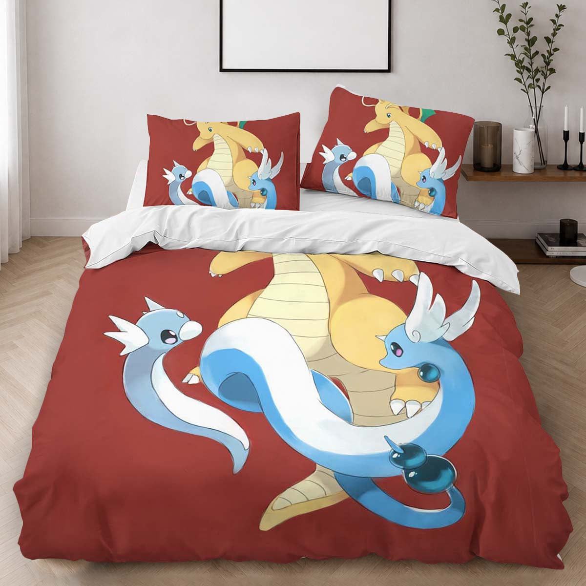Dragonite Pokemon 6 Duvet Cover - Pokemon Bedding Set 2