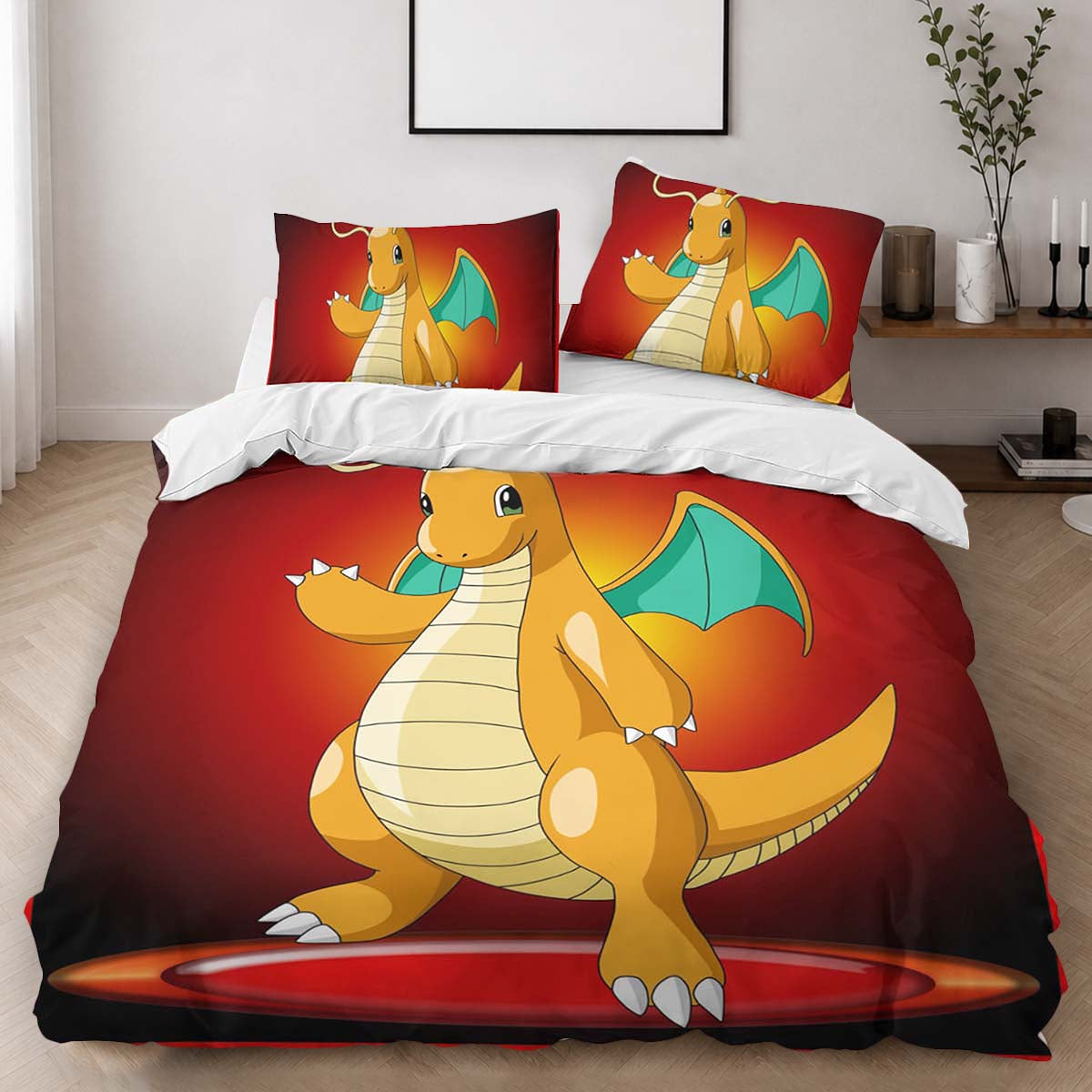 Dragonite Pokemon 8 Duvet Cover - Pokemon Bedding Set 2