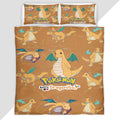 Dragonite Pokemon Duvet Cover - Pokemon Bedding Set