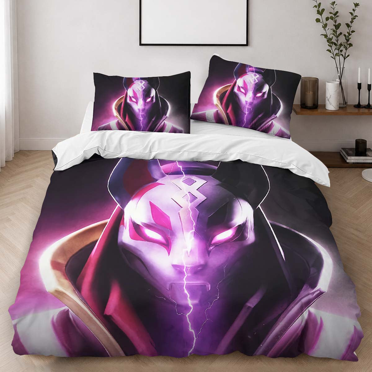 Drift Skin Cool Fortnite Game 04 Duvet Cover - Fortnite Bedding Set 2