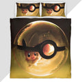 Eevee Evolution Pokemon Ball Duvet Cover - Pokemon Bedding Set