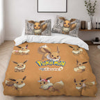 Eevee Pokemon Duvet Cover - Pokemon Bedding Set 2
