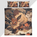 Eevee Pokemon 2 Duvet Cover - Pokemon Bedding Set