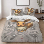 Eevee Pokemon 3 Duvet Cover - Pokemon Bedding Set 2