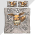 Eevee Pokemon 3 Duvet Cover - Pokemon Bedding Set