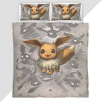 Eevee Pokemon 3 Duvet Cover - Pokemon Bedding Set