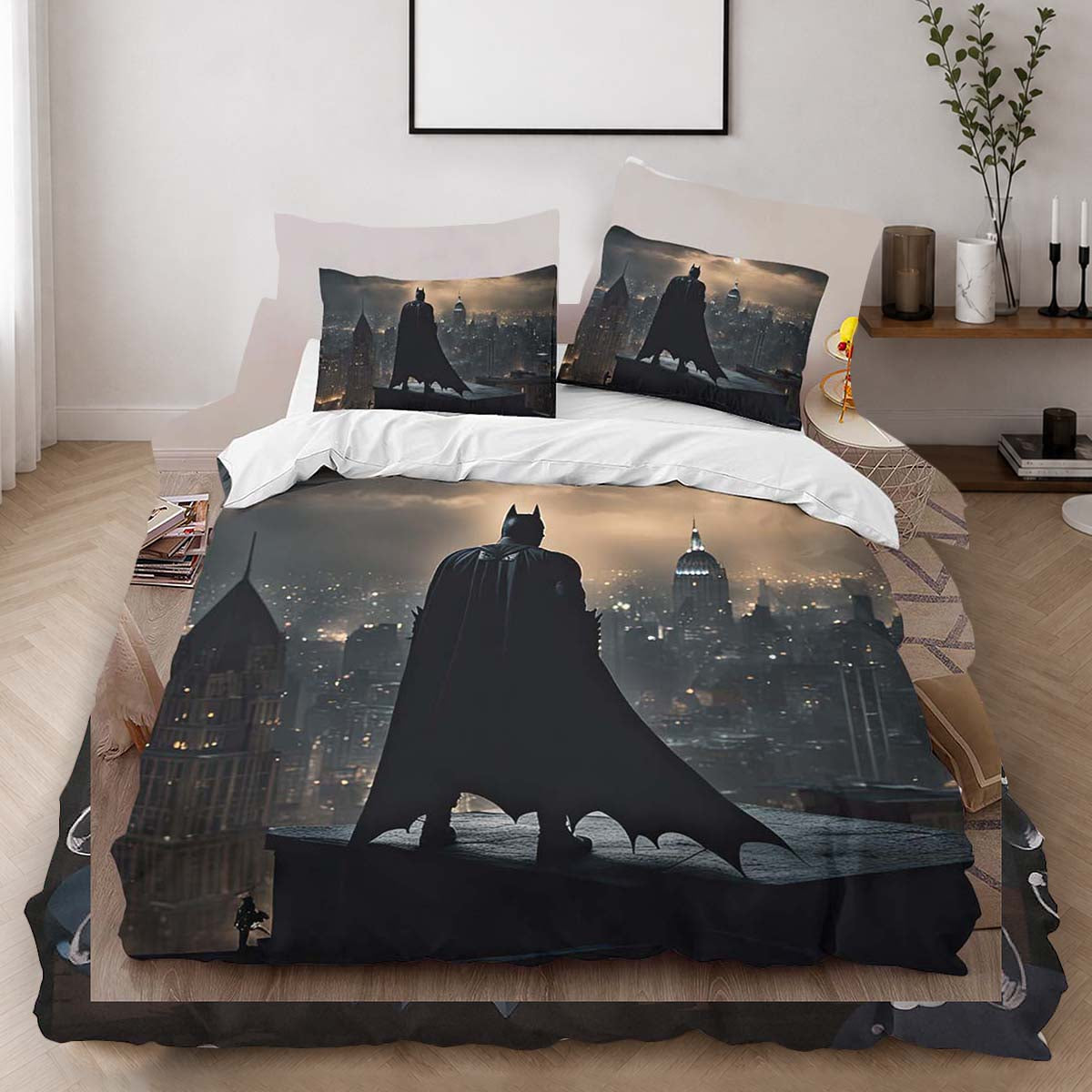 Embracing The Batman Duvet Cover - The Batman Bedding Set 2
