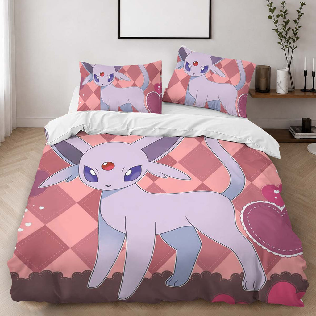 Espeon Pokemon 2 Duvet Cover - Pokemon Bedding Set 2