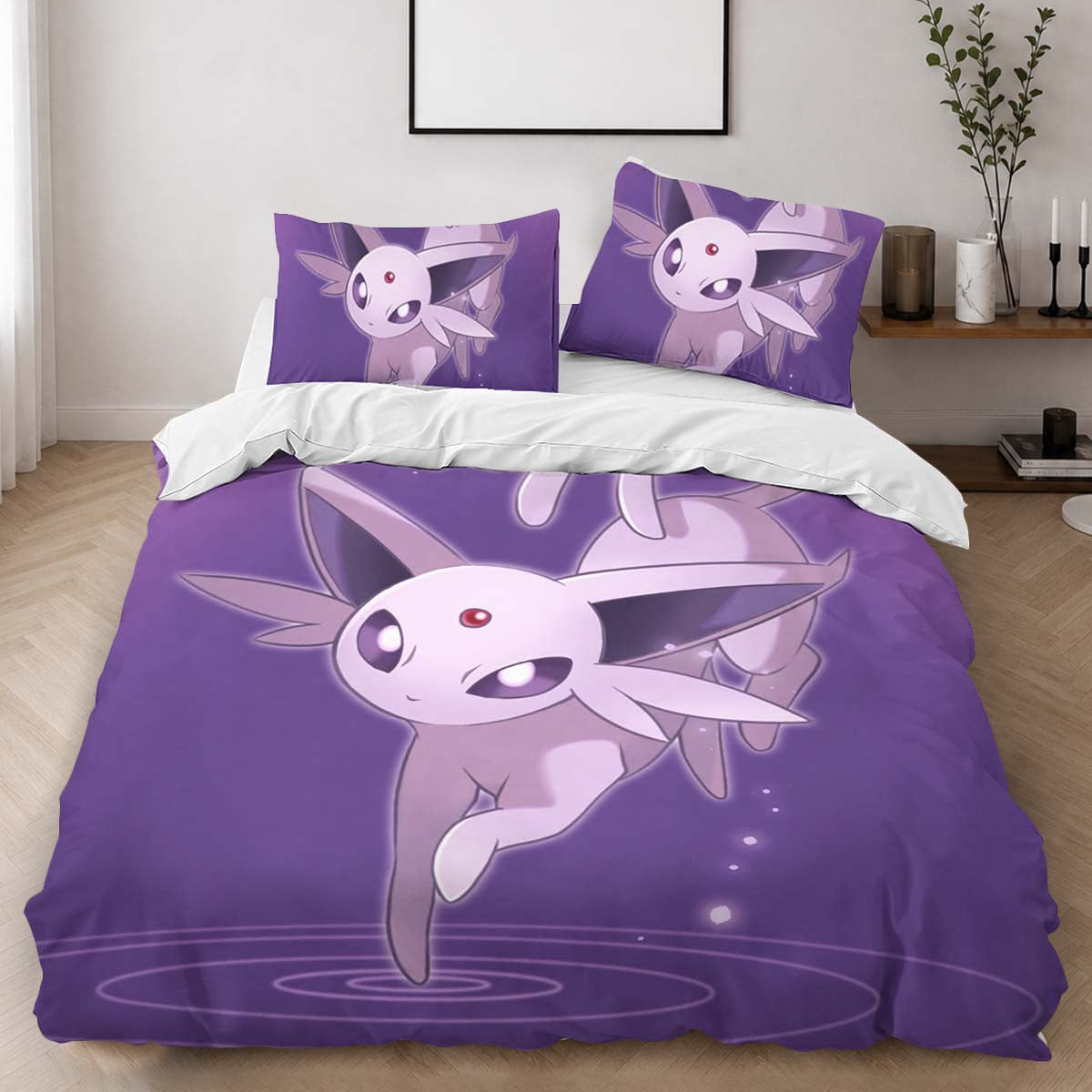 Espeon Pokemon 4 Duvet Cover - Pokemon Bedding Set 2