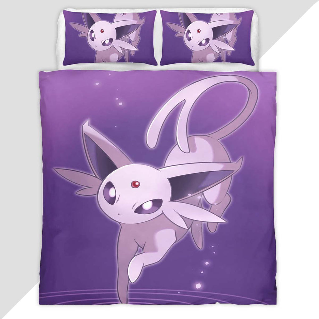 Espeon Pokemon 4 Duvet Cover - Pokemon Bedding Set