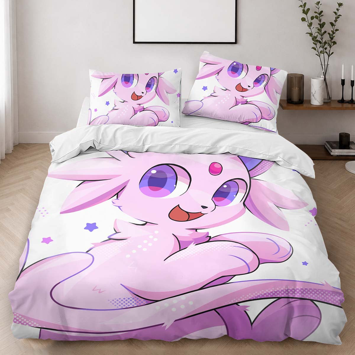 Espeon Pokemon 5 Duvet Cover - Pokemon Bedding Set 2