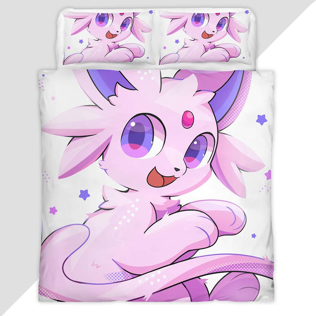 Espeon Pokemon 5 Duvet Cover - Pokemon Bedding Set