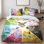 Evolution Pokeball Pokemon 5 Duvet Cover - Pokemon Bedding Set 2