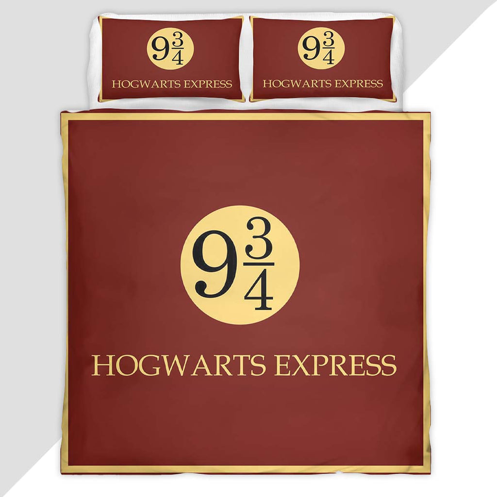 Express Ticket For The Magic Train Harry Potter Duvet Cover - Harry Potter Bedding Set