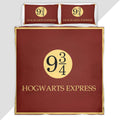 Express Ticket For The Magic Train Harry Potter Duvet Cover - Harry Potter Bedding Set