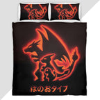 Fire Charizard Pokemon 2 Duvet Cover - Pokemon Bedding Set