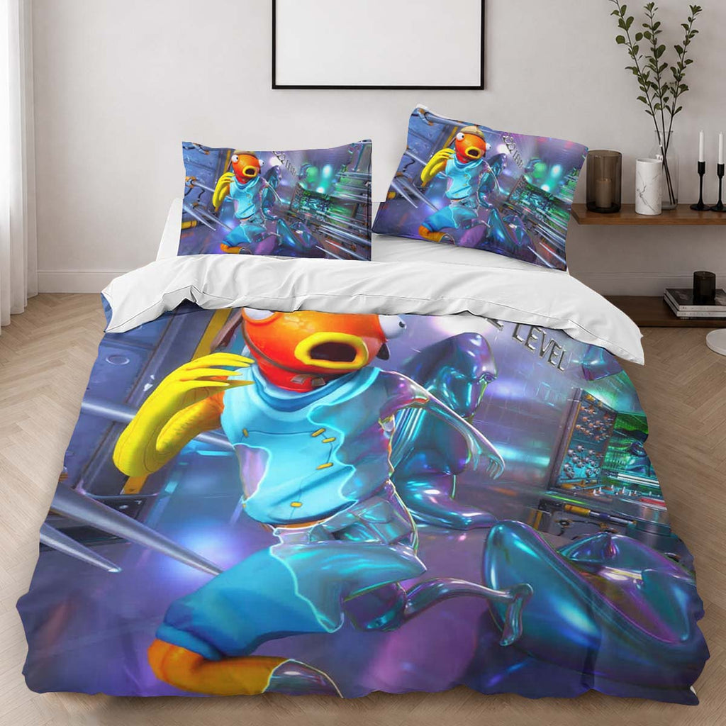Fishsticks Run Fortnite Skin Duvet Cover - Fortnite Bedding Set 2