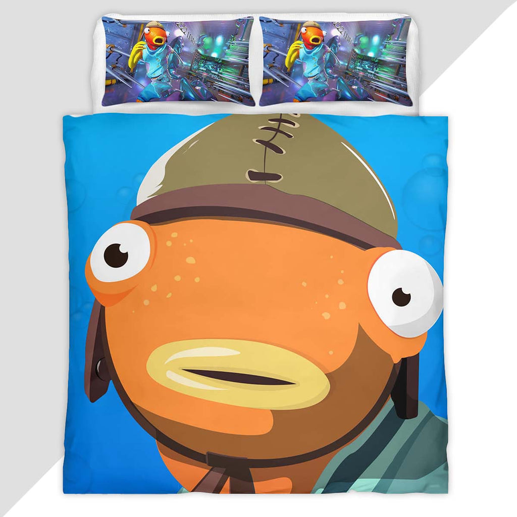 Fishsticks Skin Fortnite Games 03 Duvet Cover - Fortnite Bedding Set