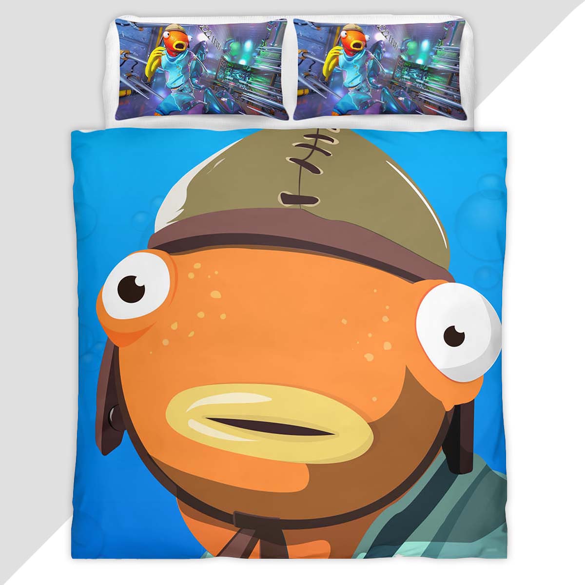 Fishsticks Skin Fortnite Games 03 Duvet Cover - Fortnite Bedding Set