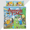 Fortnite Adventure Time All Skin Jake the Dog and Finn the Human Duvet Cover - Fortnite Bedding Set