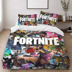 Fortnite Battle Royale All Characters Duvet Cover - Fortnite Bedding Set 2