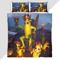 Fortnite Battle Royale Peely The Banana King Duvet Cover - Fortnite Bedding Set