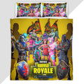 Fortnite Battle Royale Victory Omega Raptor Brite Bomber Duvet Cover - Fortnite Bedding Set