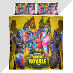 Fortnite Battle Royale Victory Omega Raptor Brite Bomber Duvet Cover - Fortnite Bedding Set