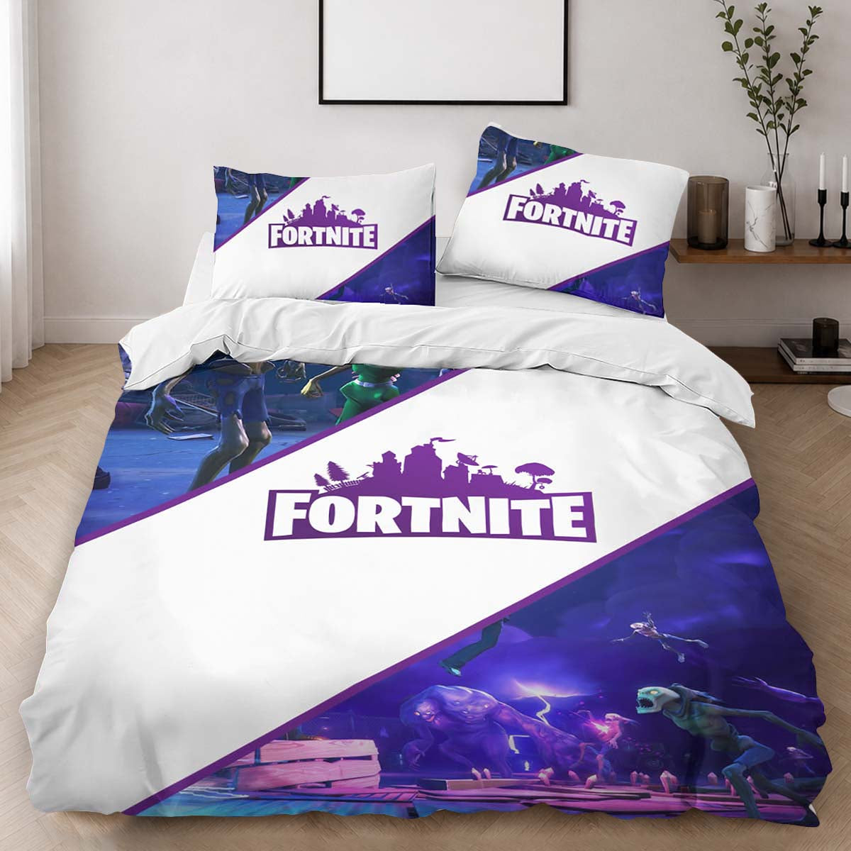 Fortnite Battle Royale Zombies Duvet Cover - Fortnite Bedding Set 2