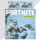 Fortnite Deep Freeze Bundle Duvet Cover - Fortnite Bedding Set