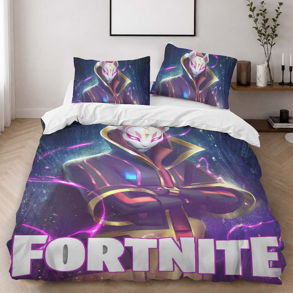 Fortnite Drift FN04 Duvet Cover - Fortnite Bedding Set 2