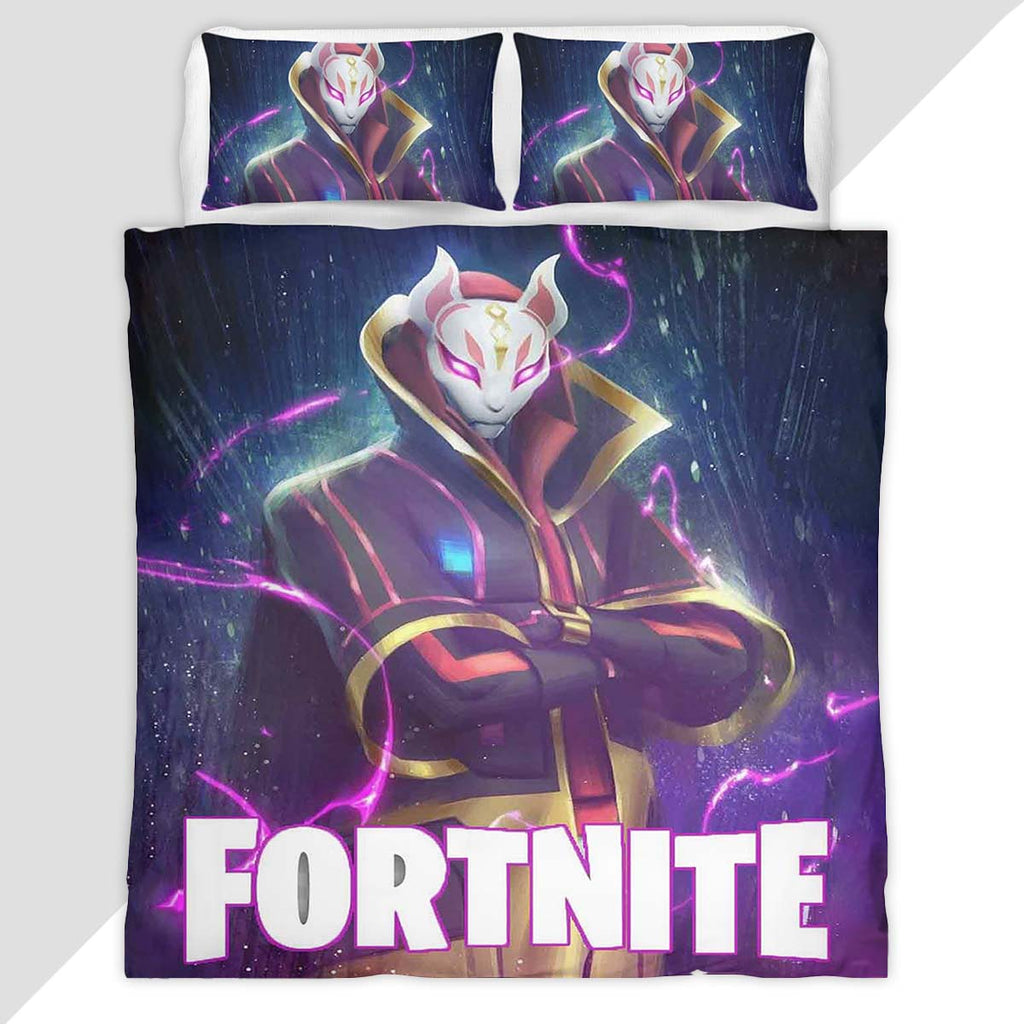 Fortnite Drift FN04 Duvet Cover - Fortnite Bedding Set