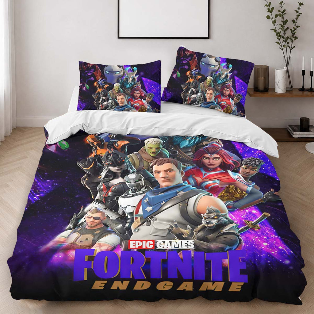 Fortnite Endgame Skin Epic Games Duvet Cover - Fortnite Bedding Set 2