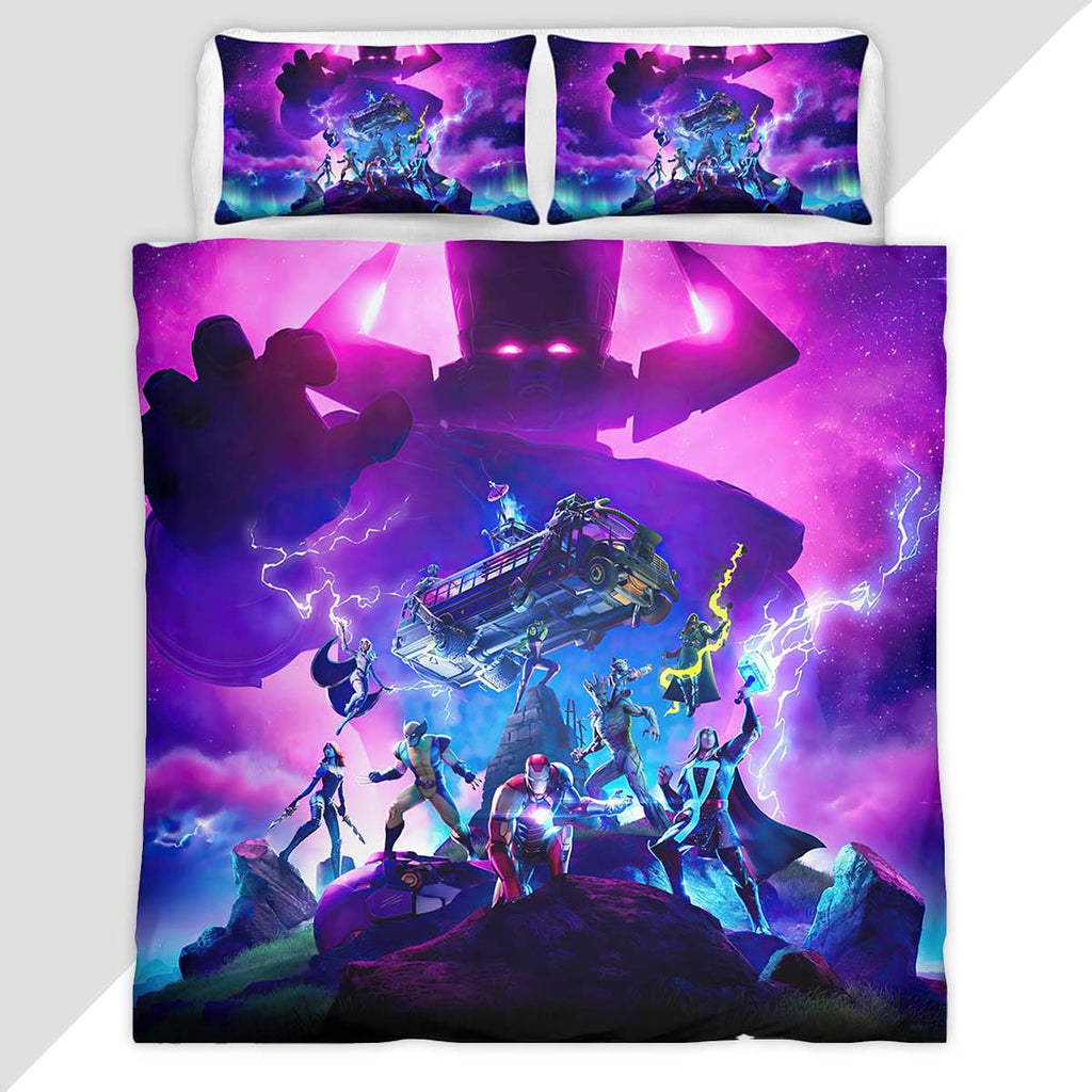 Fortnite Galactus Chapter 2 Season 4 Duvet Cover - Fortnite Bedding Set
