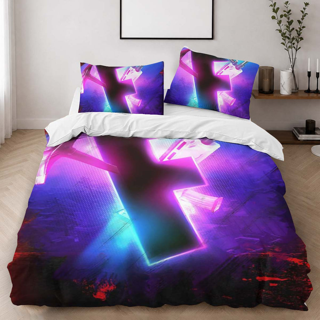 Fortnite Game Room Blood Duvet Cover - Fortnite Bedding Set 2