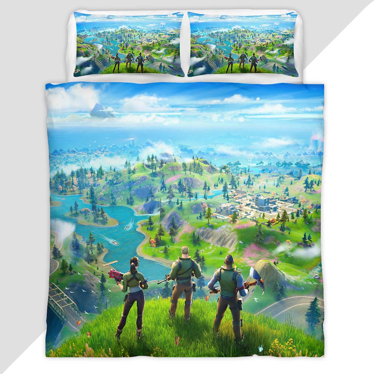Fortnite God of War Chapter 3 Duvet Cover - Fortnite Bedding Set