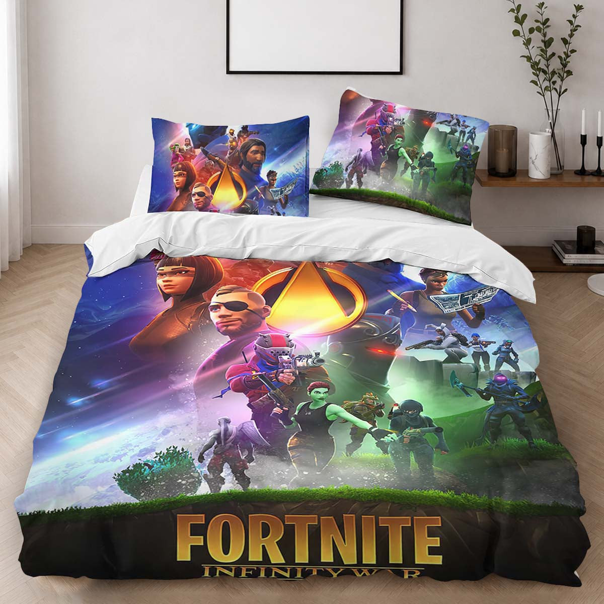 Fortnite Infinity War Skin Duvet Cover - Fortnite Bedding Set 2